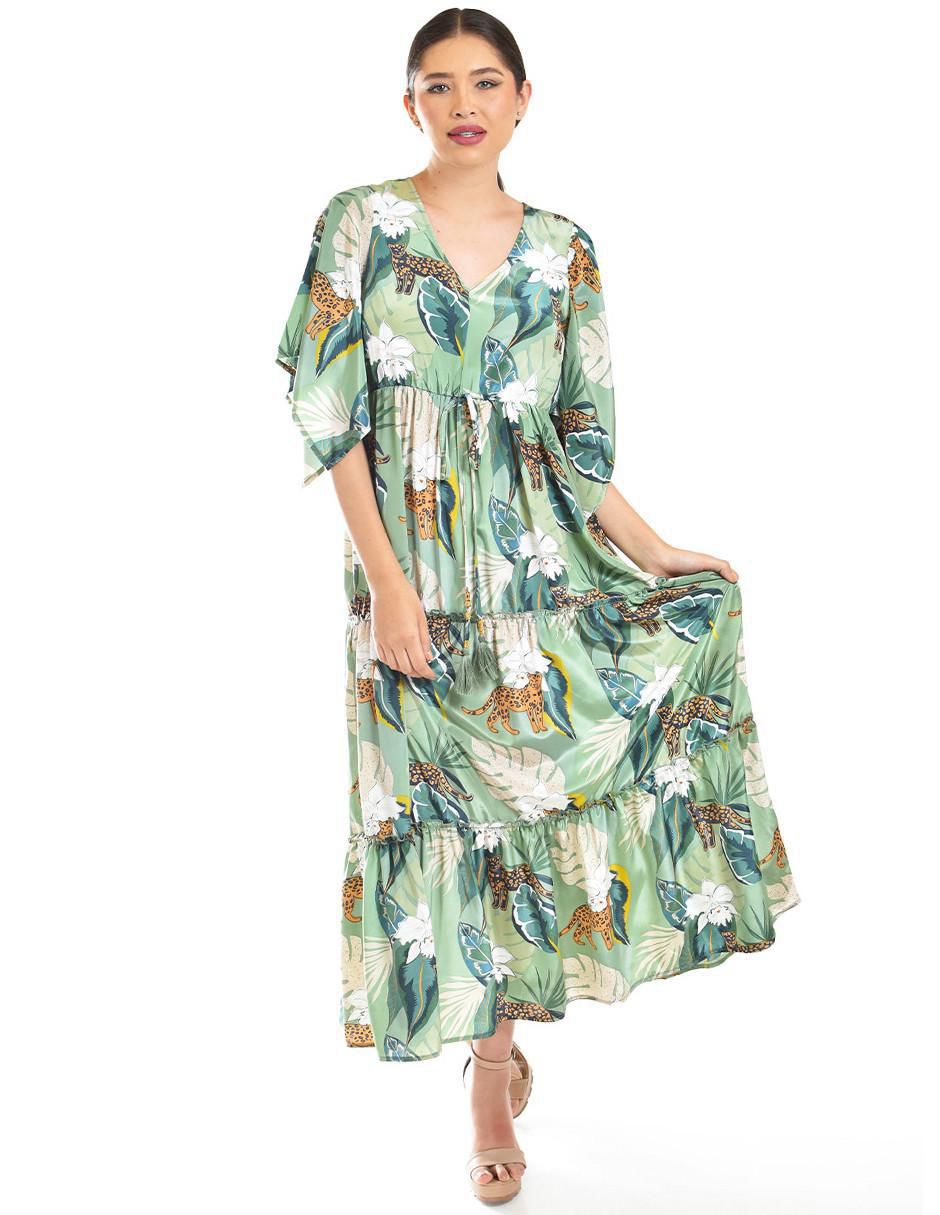 Vestido largo casual para mujer