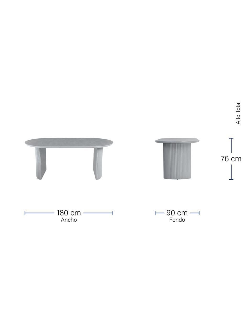 Mesa de comedor armable Chipre 8