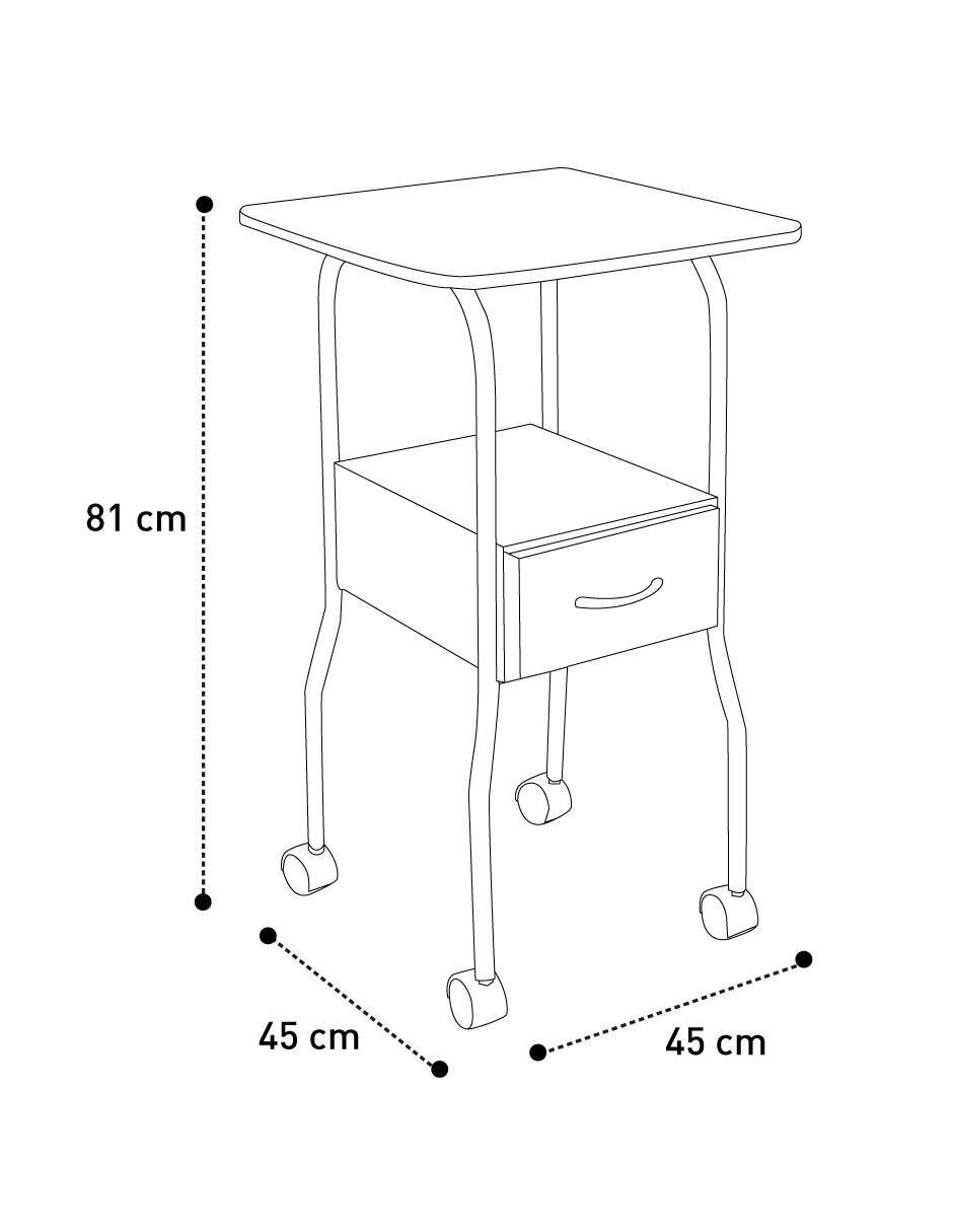 Mesa auxiliar armable 5