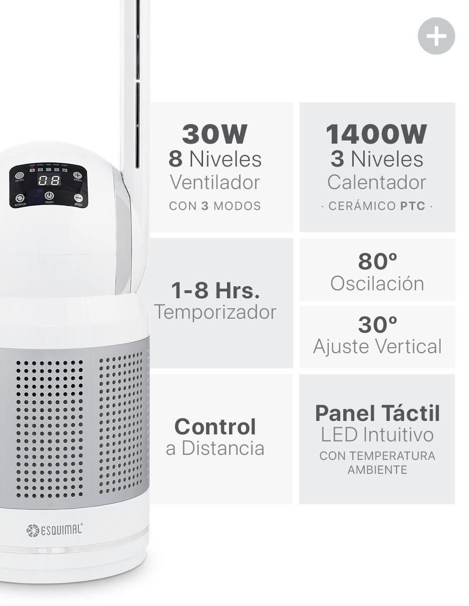 VENTILADOR VENTILADOR ESQUIM, PLATEADOL 2