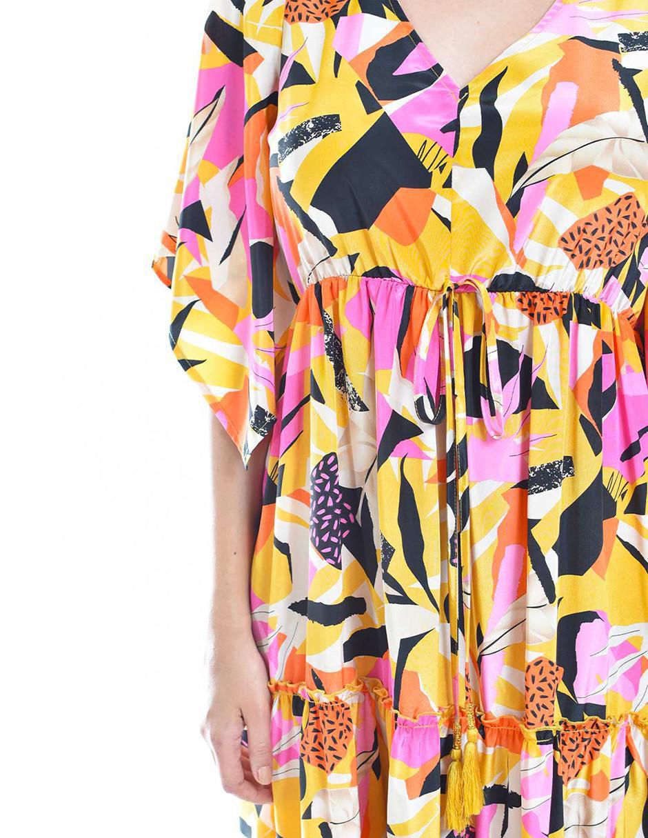 Vestido largo casual para mujer
