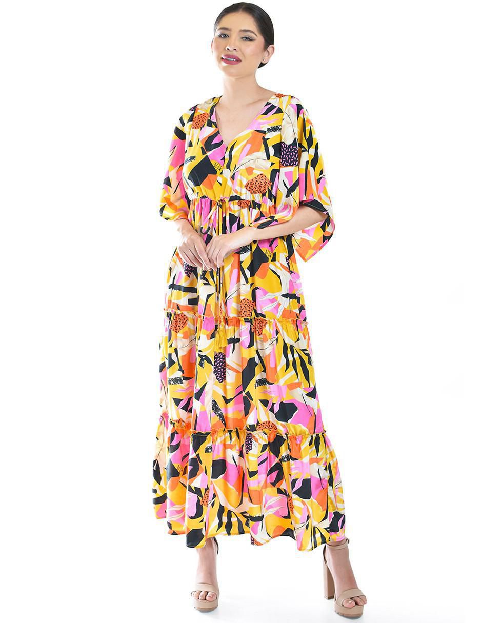 Vestido largo casual para mujer