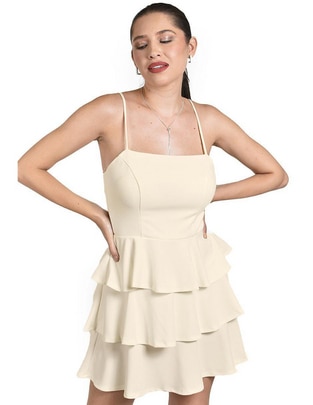 Vestido corto casual para mujer