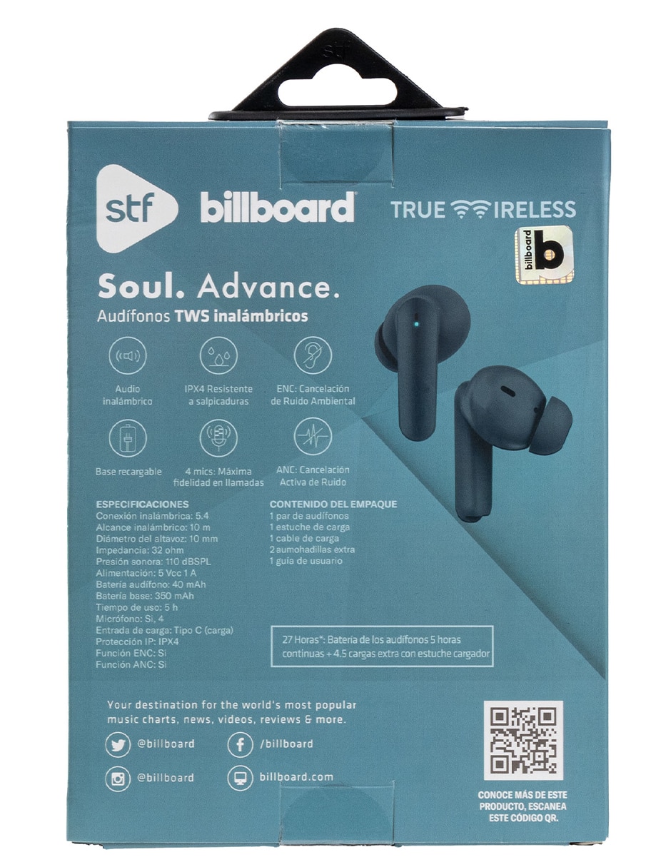 Audífonos True Wireless Tws Sould Advance inalámbricos con cancelación de ruido 5