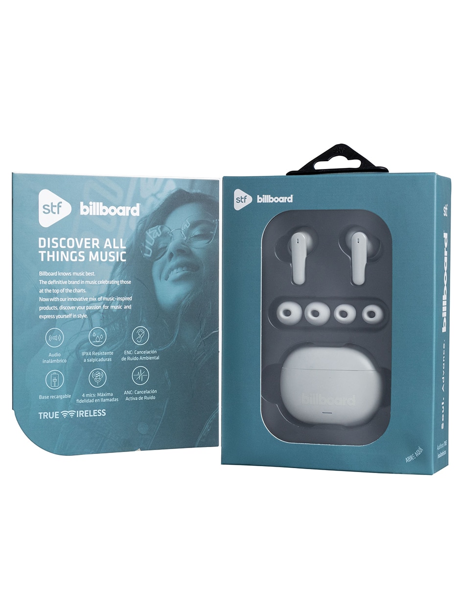 Audífonos True Wireless Billboard Tws Sould Advance inalámbricos con cancelación de ruido