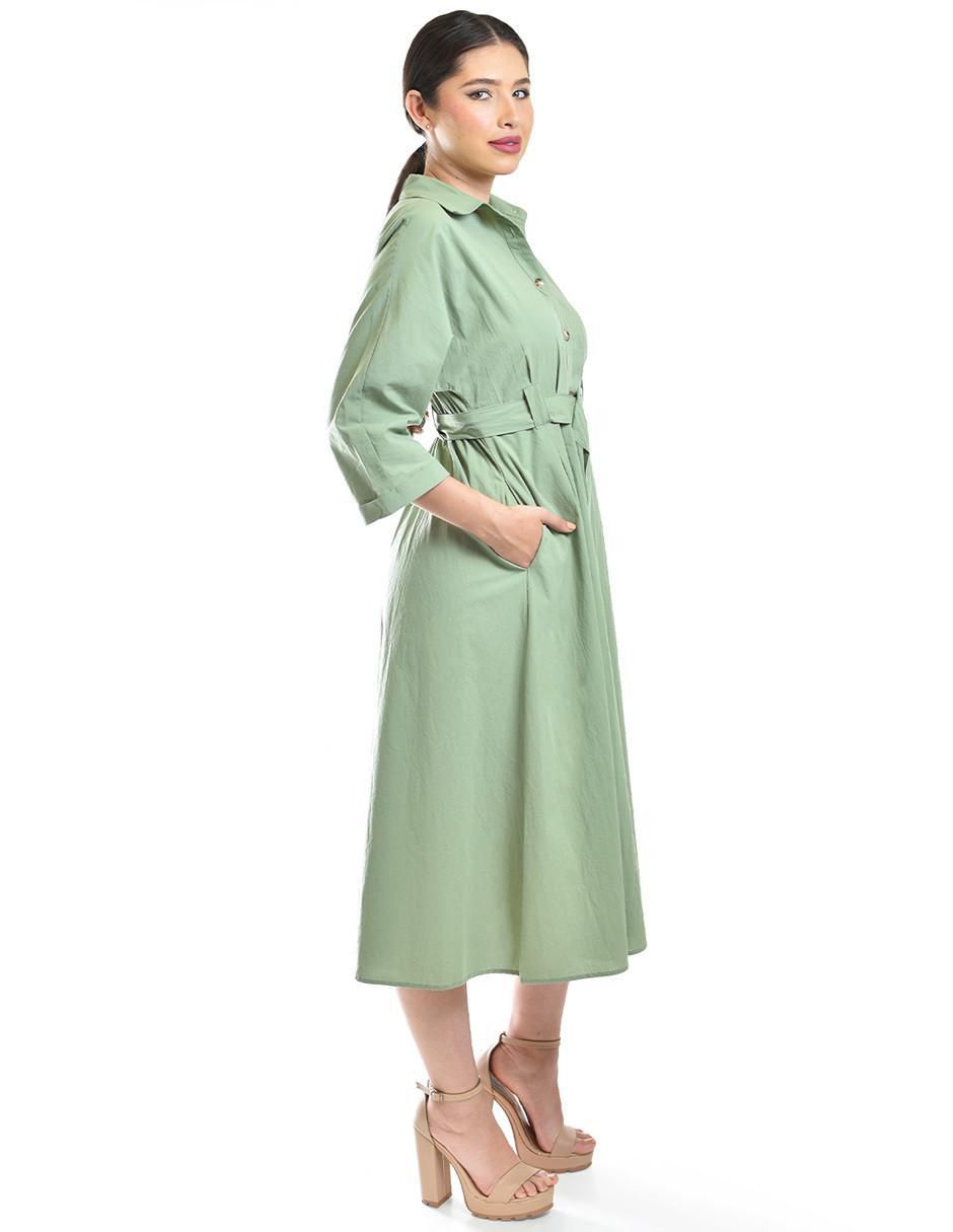 Vestido midi casual para mujer 5
