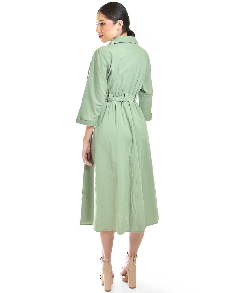 Vestido midi casual para mujer