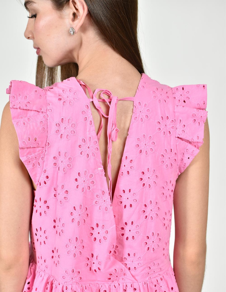 Vestido corto casual para mujer 8