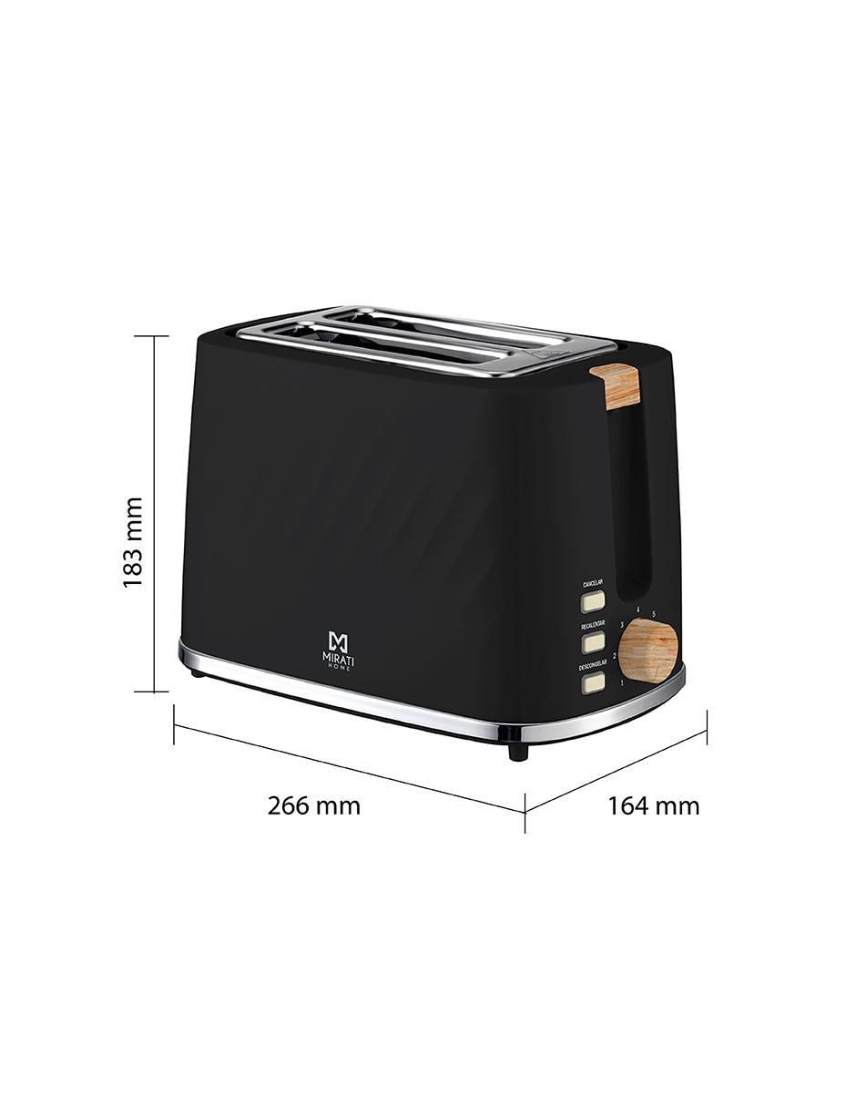 TOSTADOR MBT01N , NEGRO 8