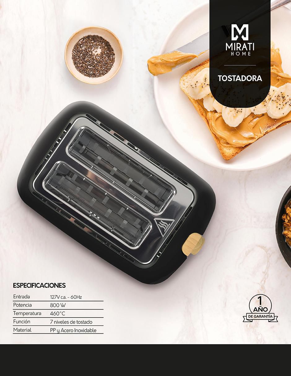 TOSTADOR MBT01N , NEGRO