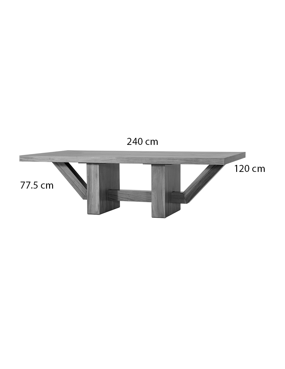 Mesa de comedor armable mérida 5