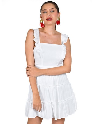 Vestido corto casual para mujer