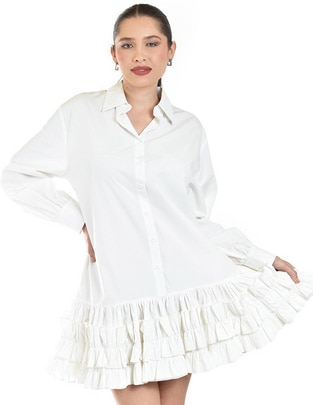 Vestido corto casual para mujer