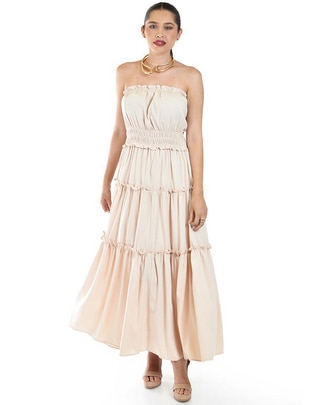 Vestido largo casual para mujer