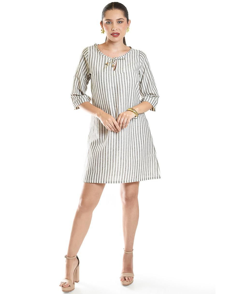 Vestido corto casual para mujer