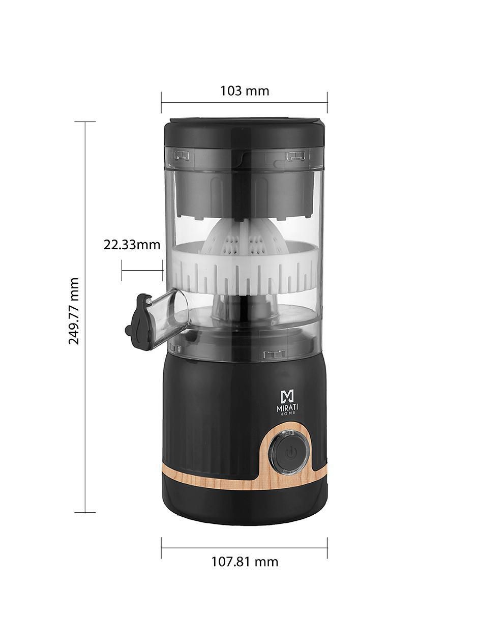 EXPRIMIDOR Y EXTRACTOR MBJ02N M, NEGRO