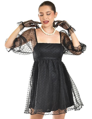 Vestido corto casual para mujer