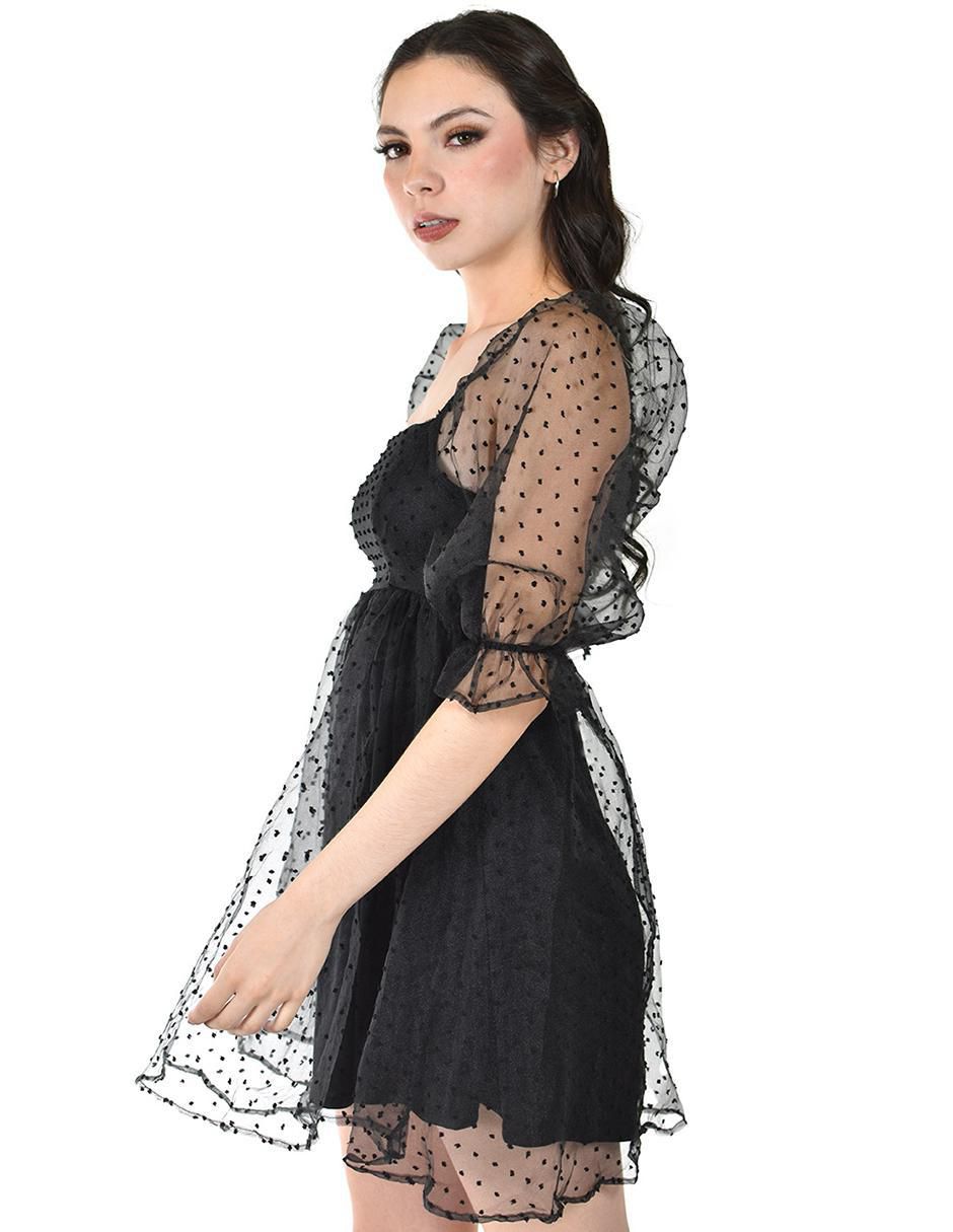 Vestido corto casual para mujer 9