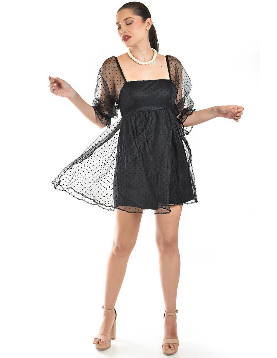 Vestido corto casual para mujer 8