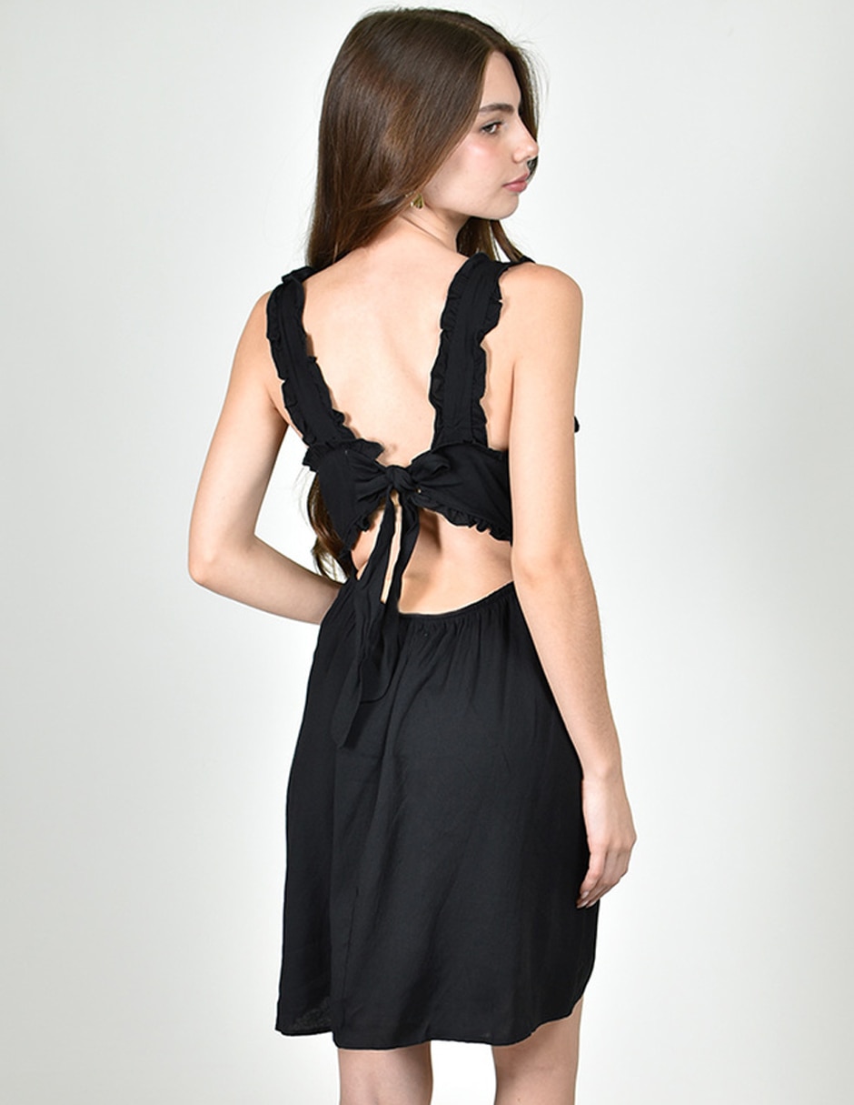 Vestido corto casual roman fashion para mujer