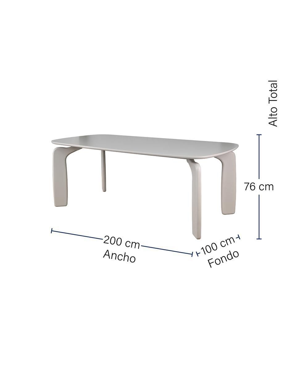 Mesa de comedor armable Río 4