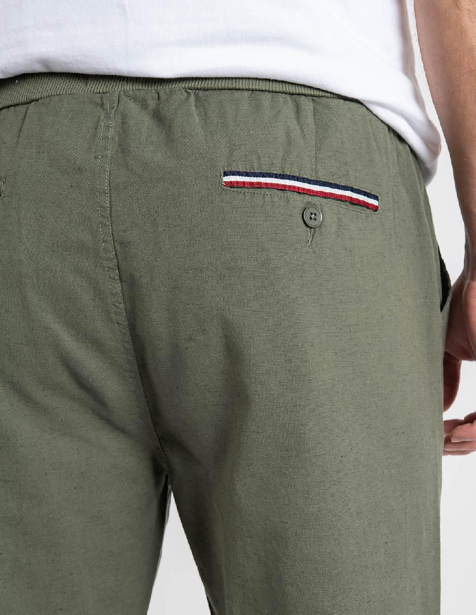Jogger con bolsillos para hombre