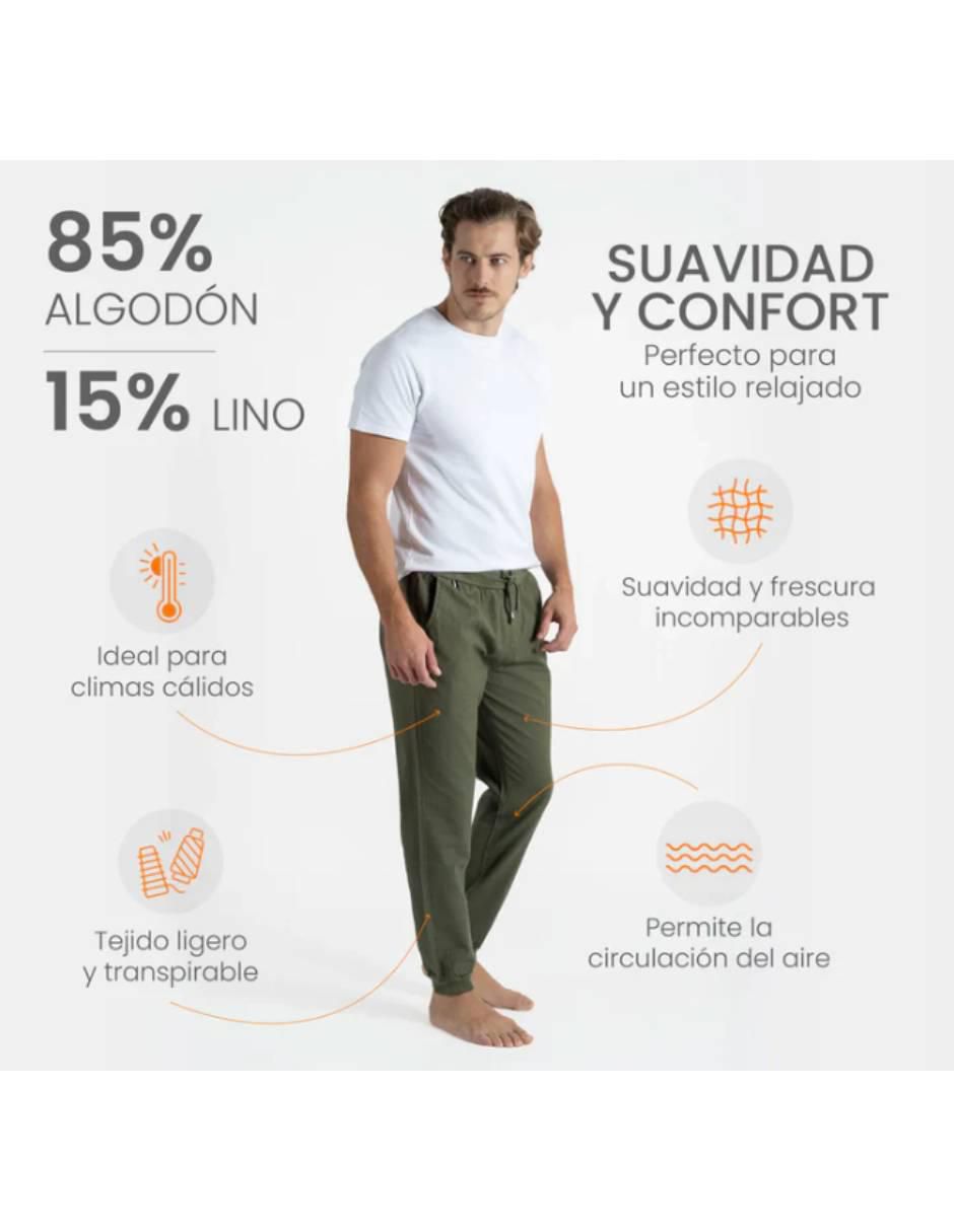 Jogger con bolsillos para hombre 7