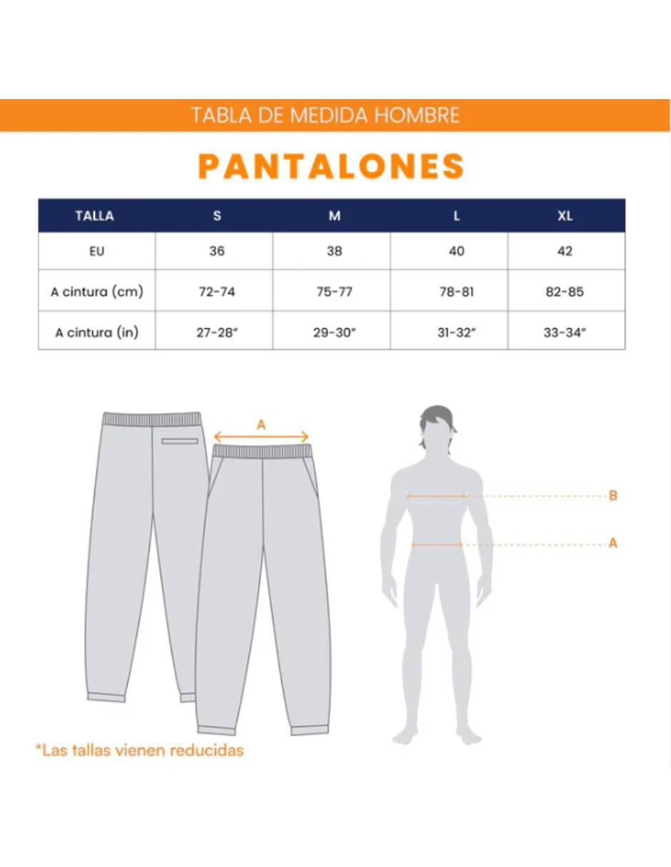 Jogger con bolsillos para hombre