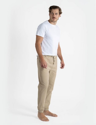 Jogger relajado PA0X001 con bolsillos para hombre