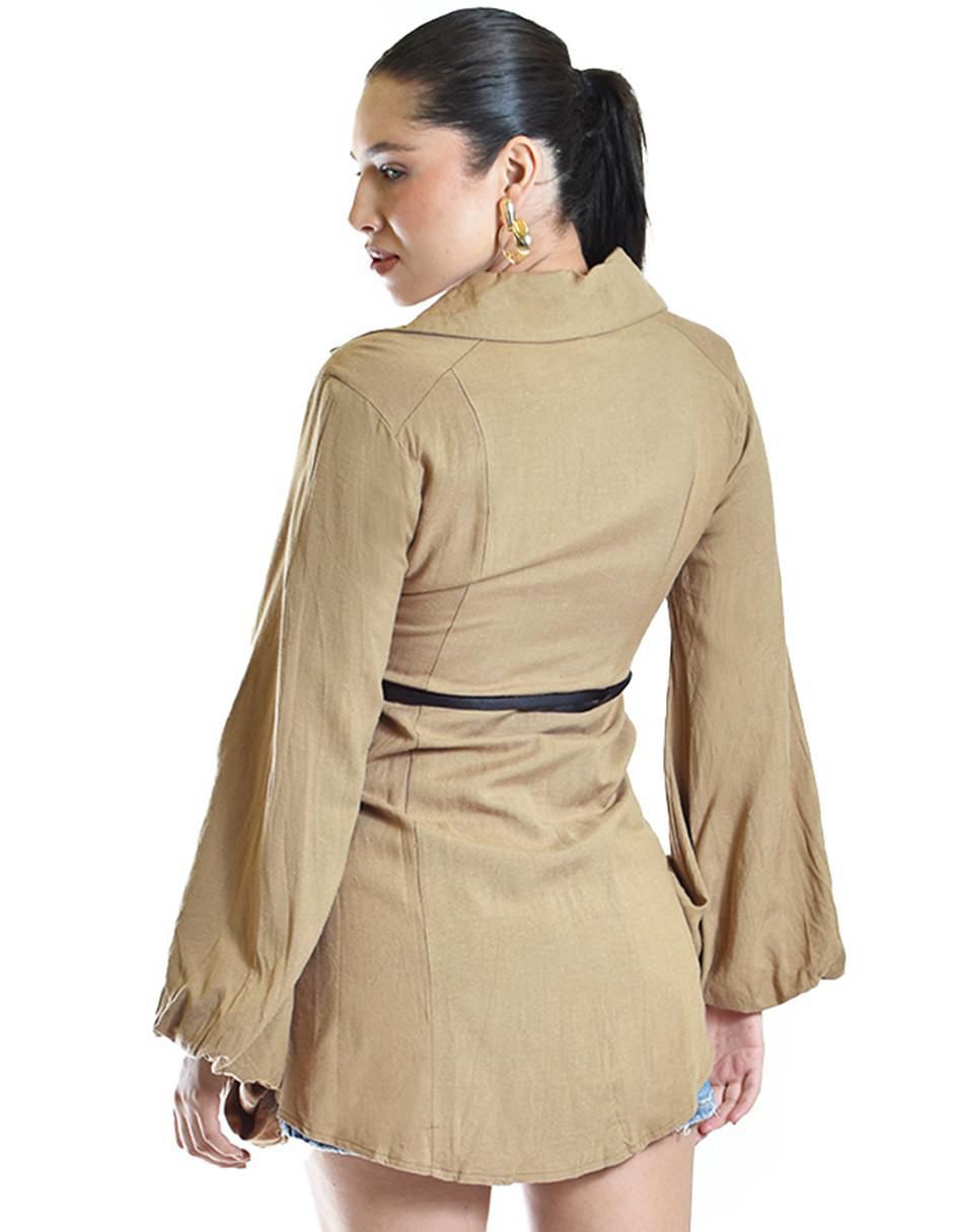 Blusa manga larga para mujer 8