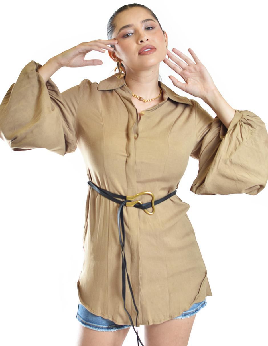 Blusa manga larga para mujer 13