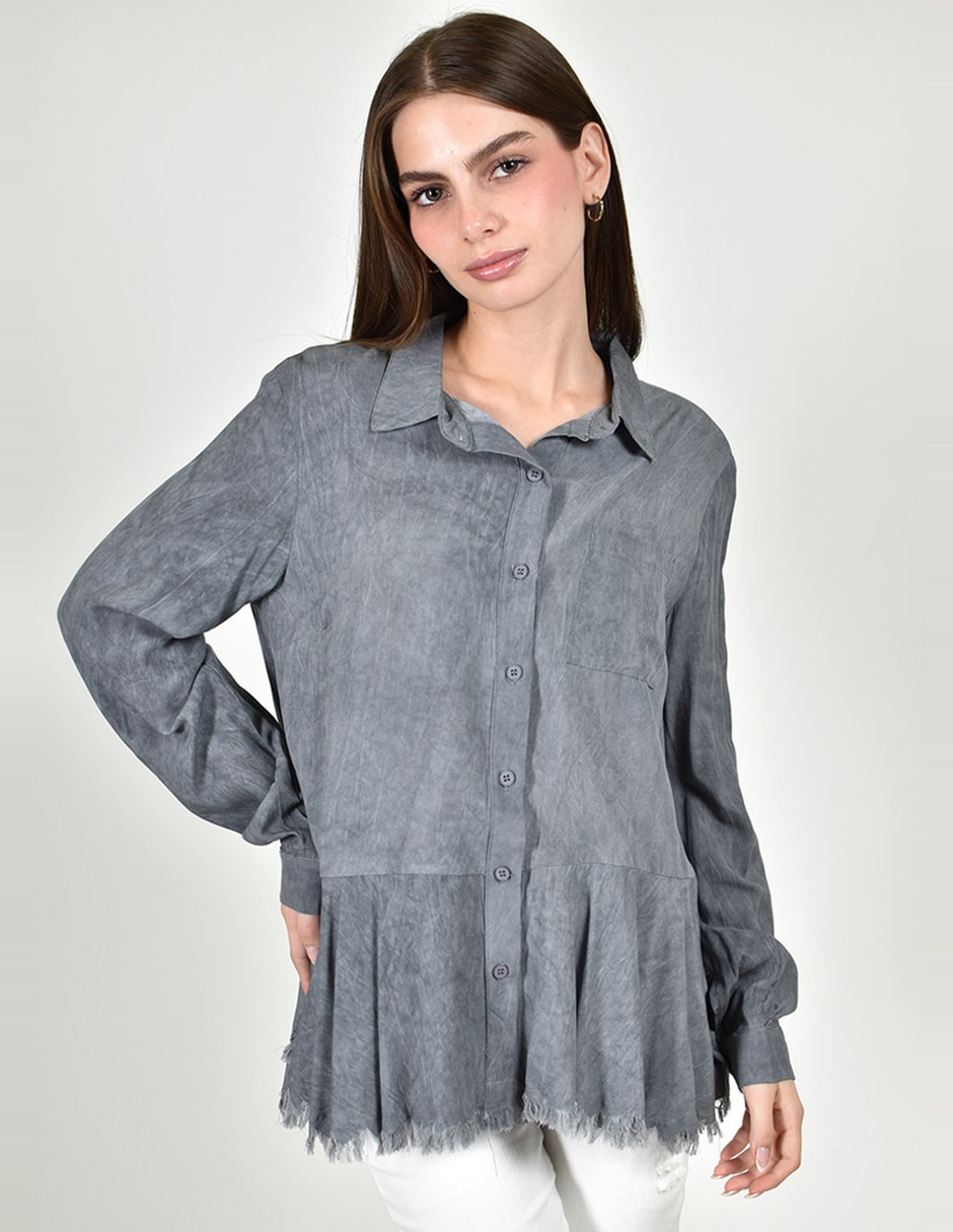 Blusa manga larga para mujer 1