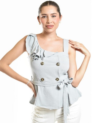 Blusa de tirantes para mujer 1