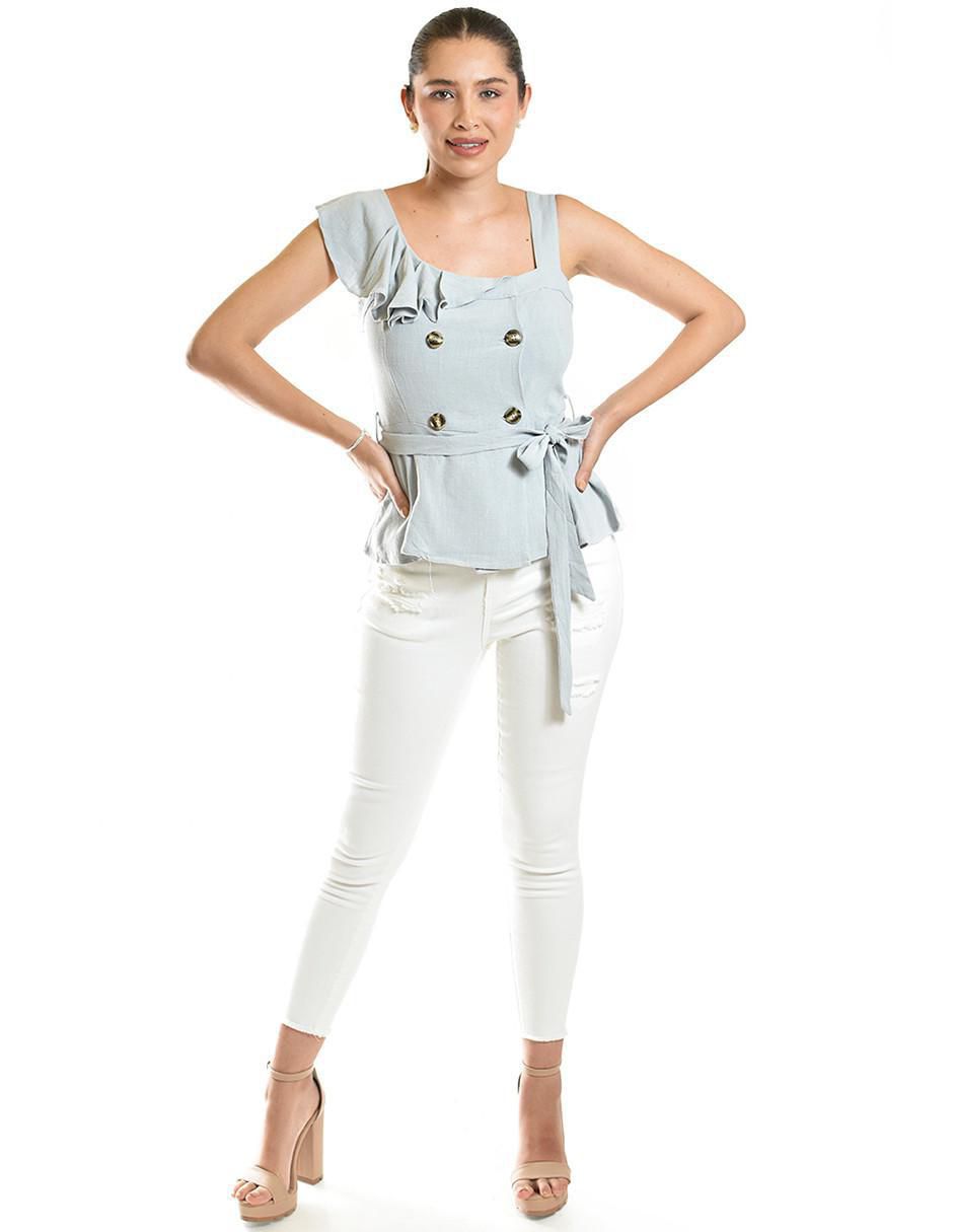 Blusa de tirantes para mujer 11