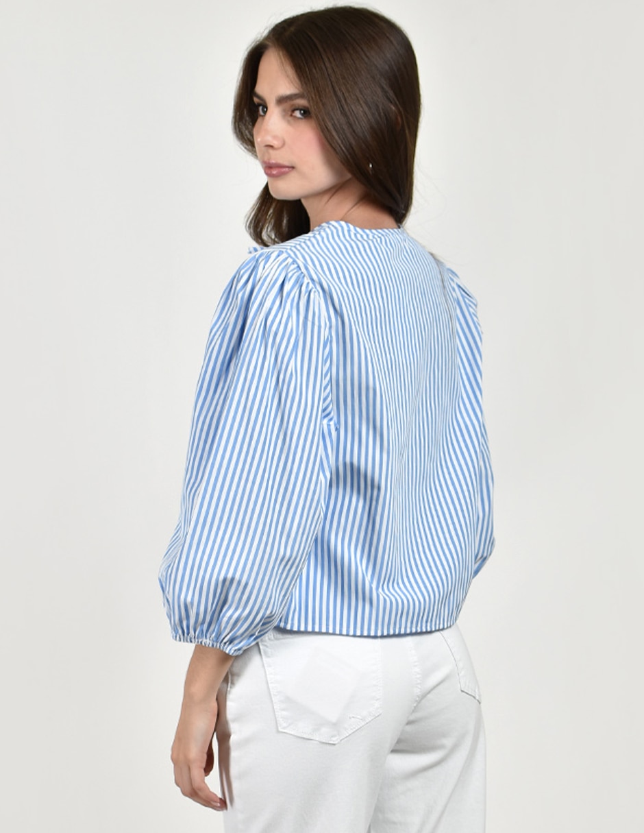 Blusa manga 3/4 para mujer 2