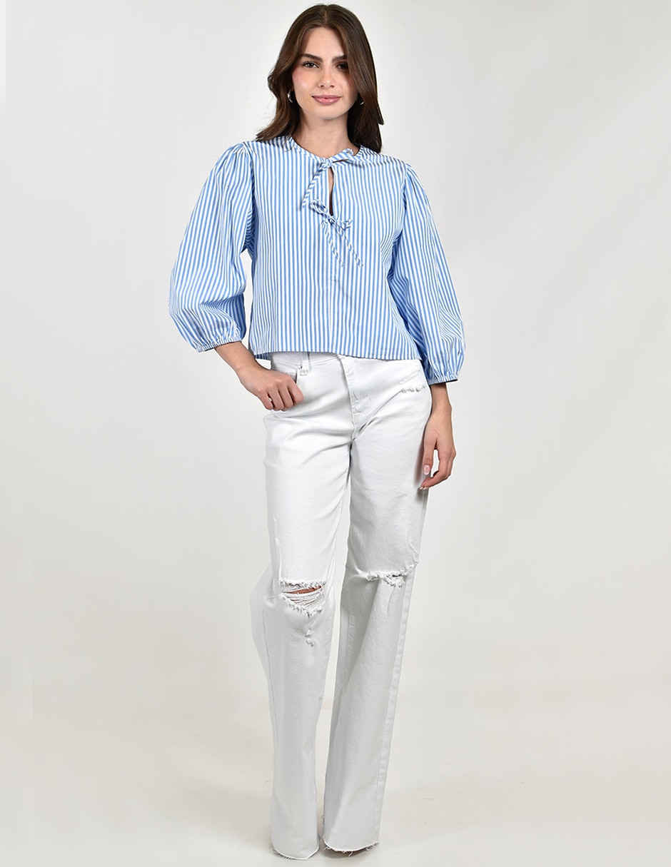 Blusa manga 3/4 para mujer 3
