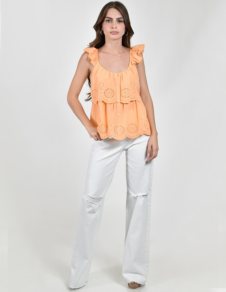 Blusa de tirantes para mujer 8