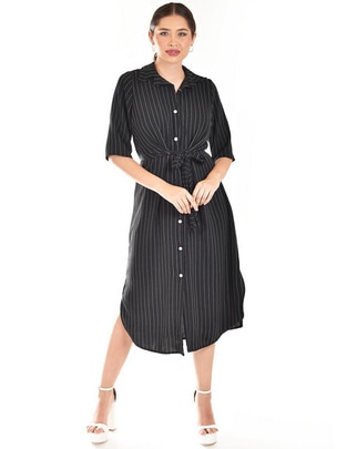 Vestido midi casual para mujer Vestido midi casual para mujer