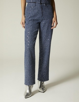 Pantalón regular para mujer