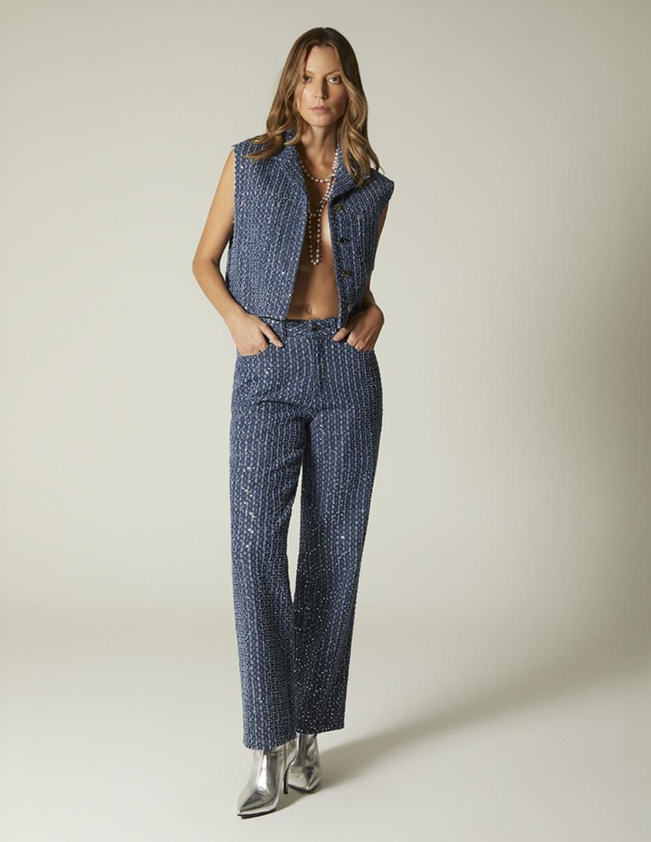 Pantalón regular para mujer