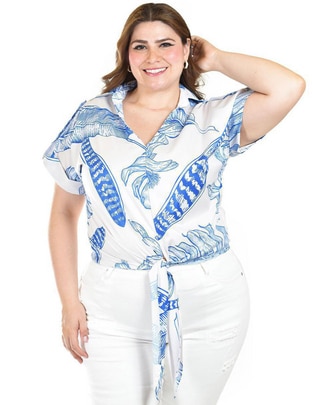 Blusa manga corta para mujer Blusa manga corta para mujer
