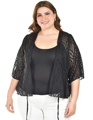 Suéter Roman Fashion cuello redondo para mujer