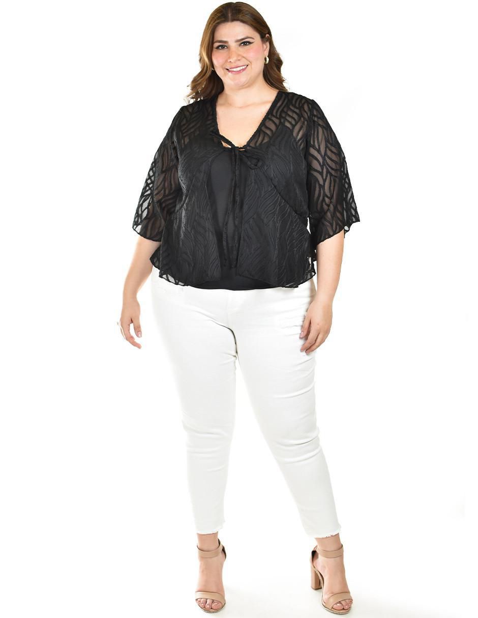Suéter Roman Fashion cuello redondo para mujer