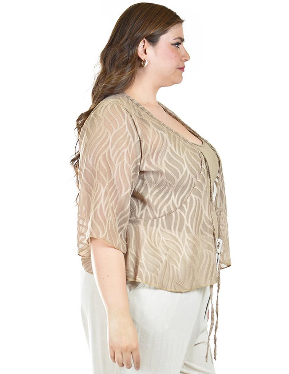 Suéter Roman Fashion cuello redondo para mujer