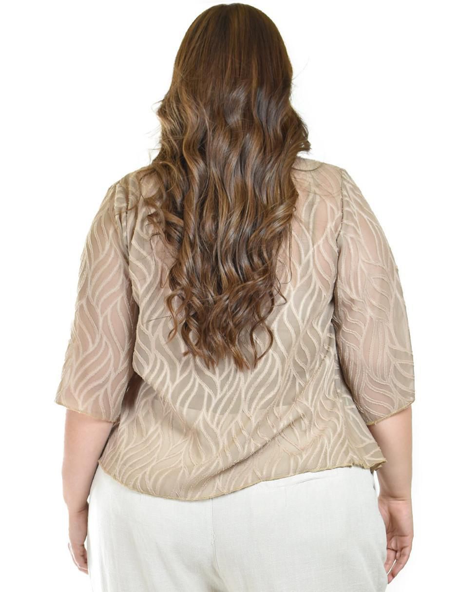 Suéter Roman Fashion cuello redondo para mujer