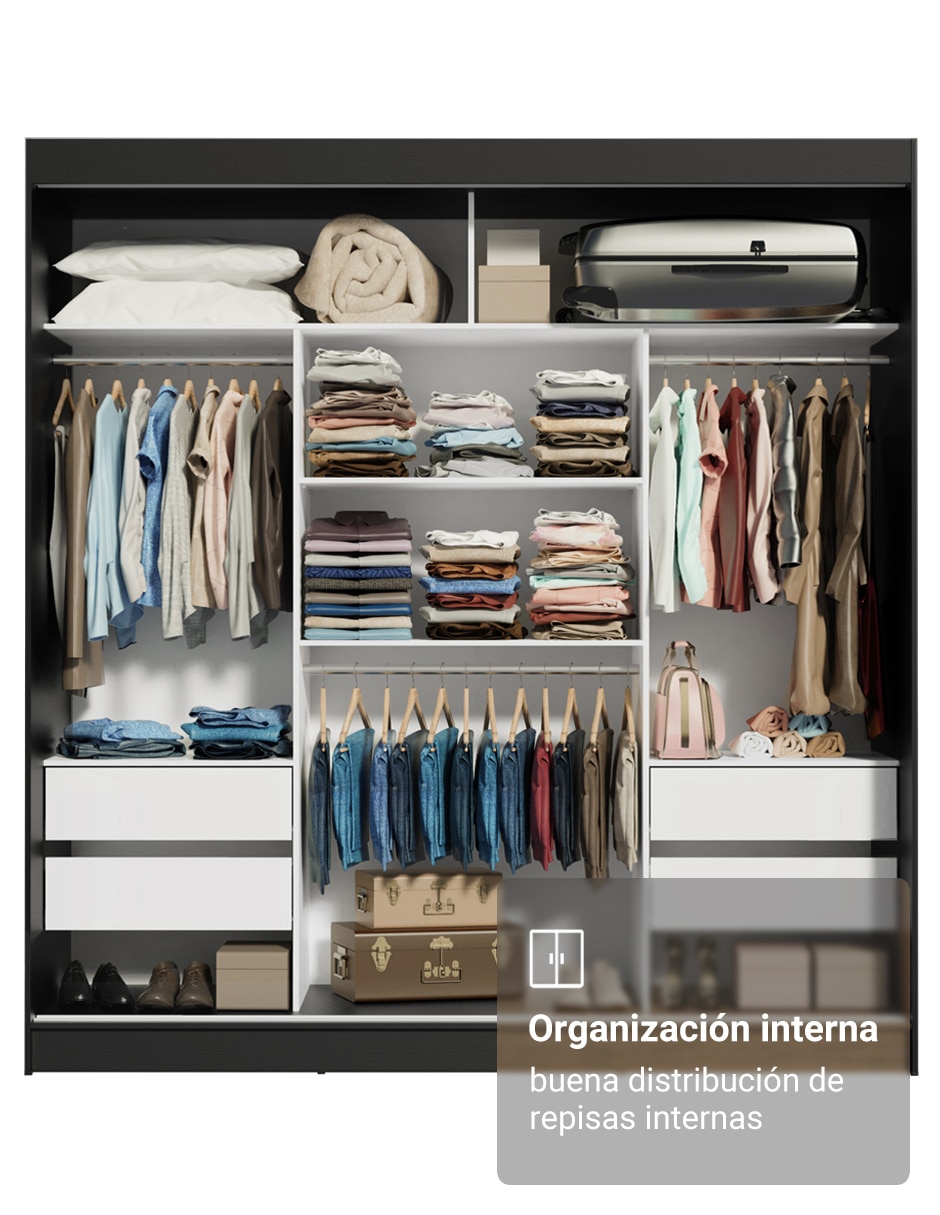 Ropero reno 10958n2e de mdp 4