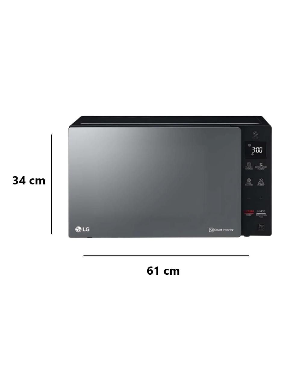 MICROONDAS GRILL MS15, 1.5 PIES, NEGRO 5