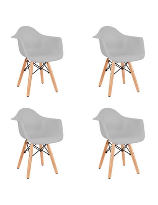 Set de silla infantil 4 piezas de madera