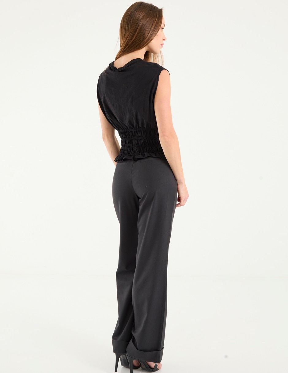 Pantalón regular para mujer 4