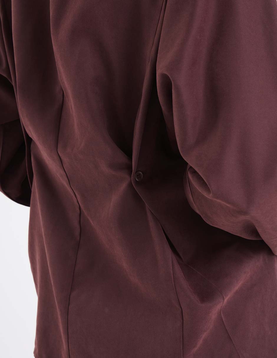 Blusa camisera manga larga para mujer 9